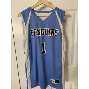 Alleson Penguins  Player Jersey T-Shirt‎ Men's Sz S Blue White